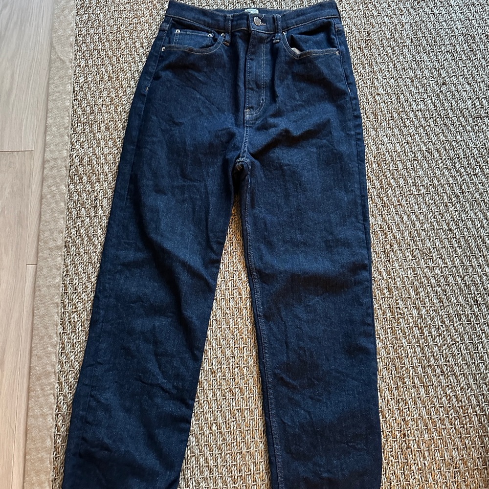 Toteme classic cut trimmed jeans